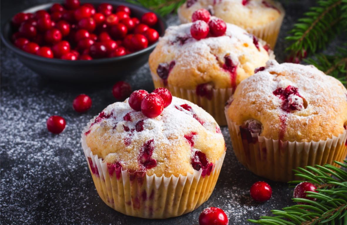 muffins aux cranberry muffins aux cranberry